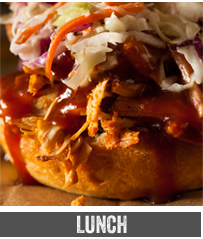 pulled pork sandwich